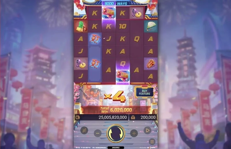 Prosperity Horse - koefficient og endelig udbetaling i Cyber-Luxe Free Spins